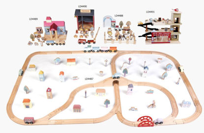 Bild von Holzeisenbahn XXL - Starter-Set FSC