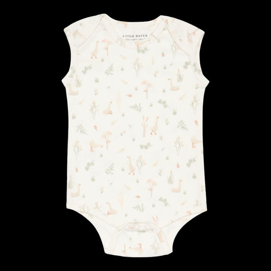 Bild von Ärmelloser Body Little Goose White - 74/80