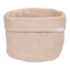 Bild von Pflegekörbchen rund gestrickt Beige