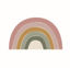 Bild von Teppich Rainbow Shape Pure Pink 80x130cm Anti Slip
