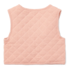 Bild von Reversible gilet muslin Flower Pink / White Meadows - 86/92