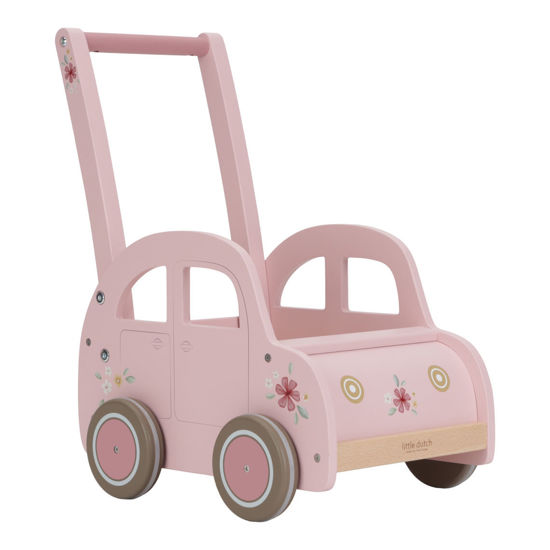 Bild von Little Dutch Laufwagen Pink FSC