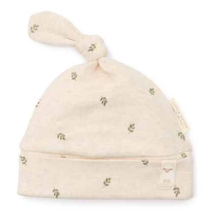 Bild von Mütze mit Knopf Green Leaves - Size 1 - 0-3 M (NOOS)
