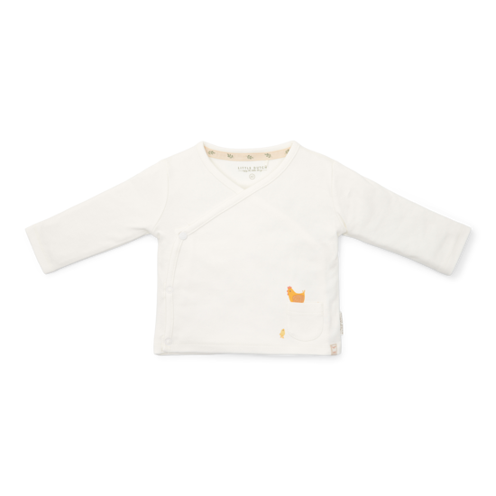 Bild von T-shirt langärmelig wrap Off white - 74 (NOOS)