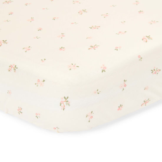 Bild von Spannbetttuch für Kinderbett Fairy Blossom 60x120cm