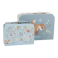 Bild von Kofferset Forest Friends Blau FSC