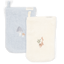 Bild von Waschlappen-Set embroidered Forest Friends