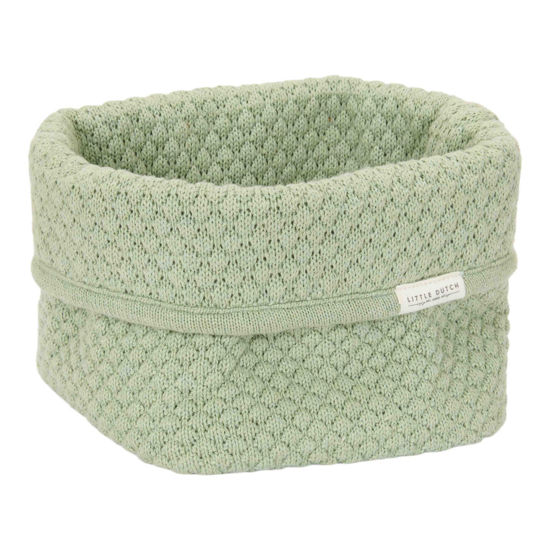 Bild von Aufgewahrungsbox gestrickt klein Pure Sage
