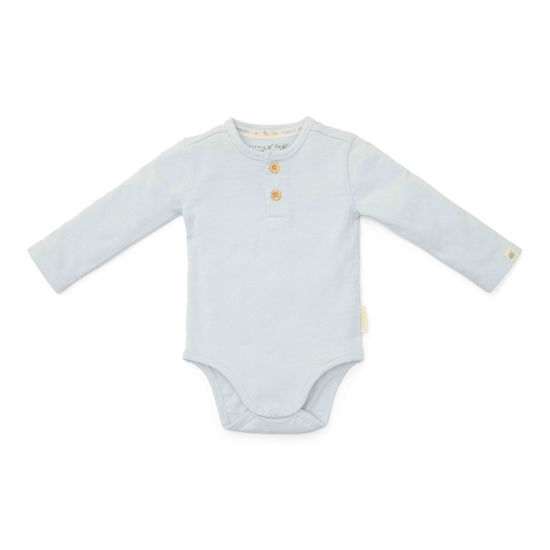 Bild von Body langärmlig Baby Blue - 56  (NOOS)