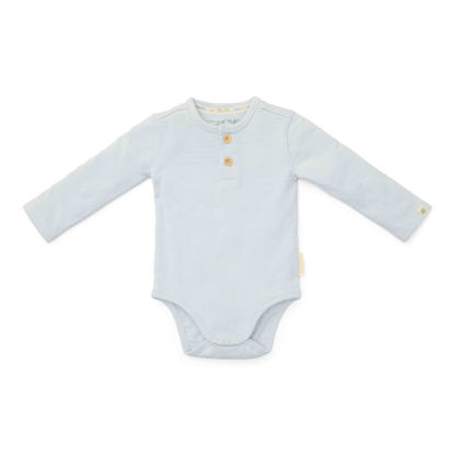 Bild von Body langärmlig Baby Blue - 74  (NOOS)