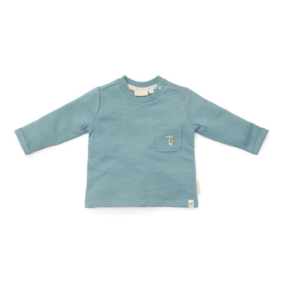 Bild von T-shirt langärmlig Stone Blue - 68 (NOOS)