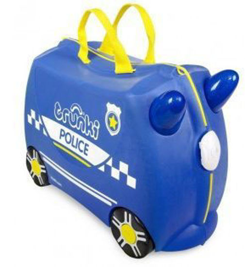 Bild von Kinderkoffer Trunki Percy das Polizeiauto