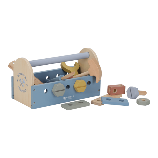 Bild von Holz Werkzeugkasten FSC