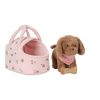 Bild von LD Plüsch Hund Jackie in Tasche GRS