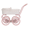 Bild von Puppen Buggy aus Metall vintage