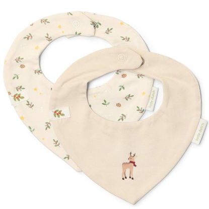 Bild von 2-pack Bandana bib Little Christmas
