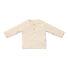 Bild von T-shirt langärmlig Soft Beige Stripe - 74