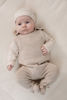 Bild von Knitted Strampler Soft Beige Melee - 62
