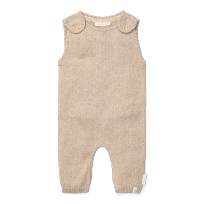 Bild von Knitted Strampler Soft Beige Melee - 68