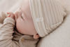 Bild von Mütze Soft Beige Stripe - 0-3 months