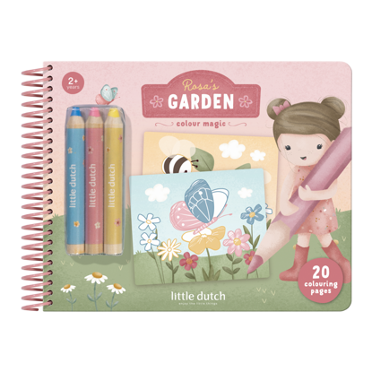 Bild von Zaubermalbuch Rosa