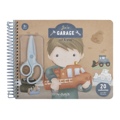 Bild von Bastelbuch mit Schere Jim