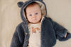 Bild von Teddy cardigan Stone Blue - 68