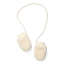 Bild von Teddy mittens Off White - 3-6 months