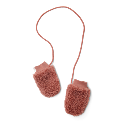 Bild von Teddy mittens Pink Blush - 3-6 months