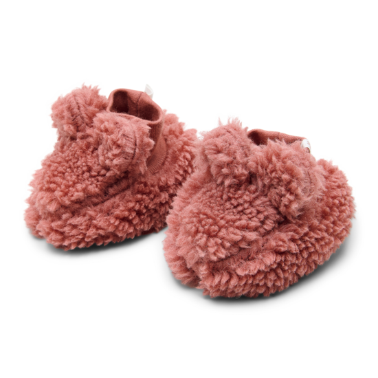 Bild von Teddy booties Pink Blush - 0-3 months