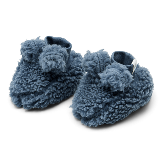 Bild von Teddy booties Stone Blue - 3-9 months