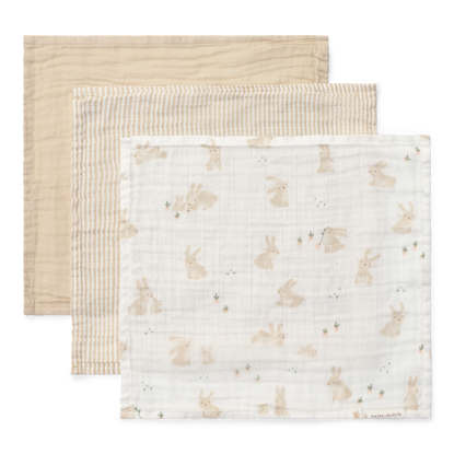 Bild von Mundtücher Set - Baby Bunny