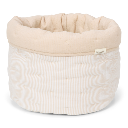 Bild von Aufbewahrungsbox gross- Pure Soft Beige Stripe