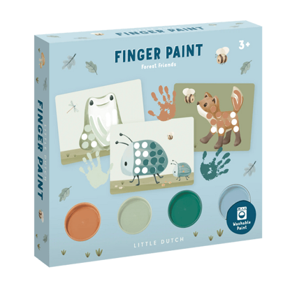 Bild von Fingermalset Forest Friends