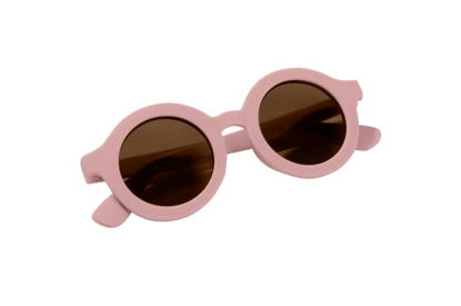 Bild von Kinder Sonnenbrille rund hellpink