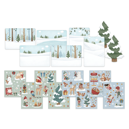 Bild von Stickerbuch Weihnachten