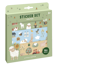 Bild von Stickerset 3 Blätter Little Farm