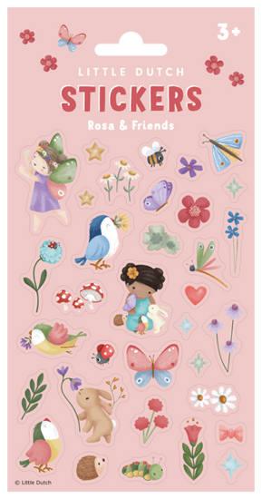 Bild von Stickerset Rosa & Friends