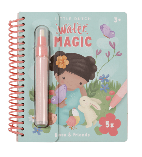 Bild von Wassermalbuch Rosa&Friends