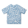 Bild von Rashguard mit kurzen Ärmeln Sea Life Ocean Blue - 86/92