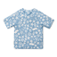 Bild von Rashguard mit kurzen Ärmeln Sea Life Ocean Blue - 86/92