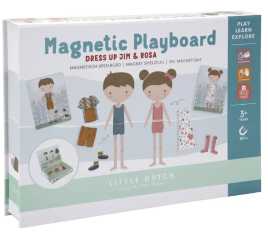 Bild von Little Dutch Magnet Spielzeug Jim & Rosa FSC