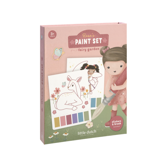 Bild von Wassermal Set Rosa Fairy Garden