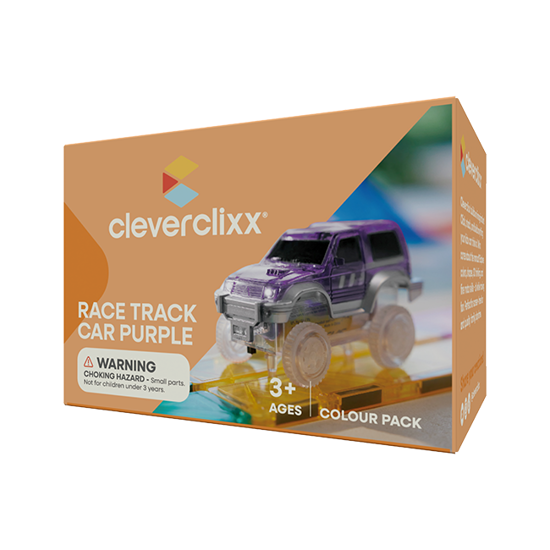 Bild von Race Track Car Lila - Rennbahnauto (lila), 1 Stück