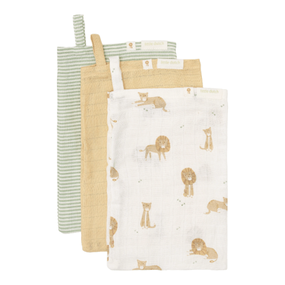 Bild von Waschlappen-Set – Safari Leo