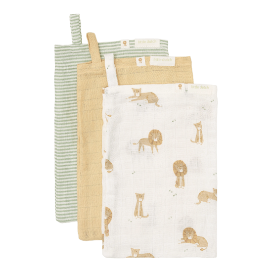 Bild von Waschlappen-Set – Safari Leo