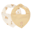Bild von 2er-Pack Bandana-Lätzchen - Gelb - Safari Leo