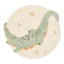 Bild von Teppich Krokodil - Grün