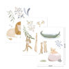 Bild von Wandsticker-Set – Safari Leo – A3