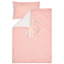 Bild von Babybett-Bettbezug - Rosa - Blooming Safari